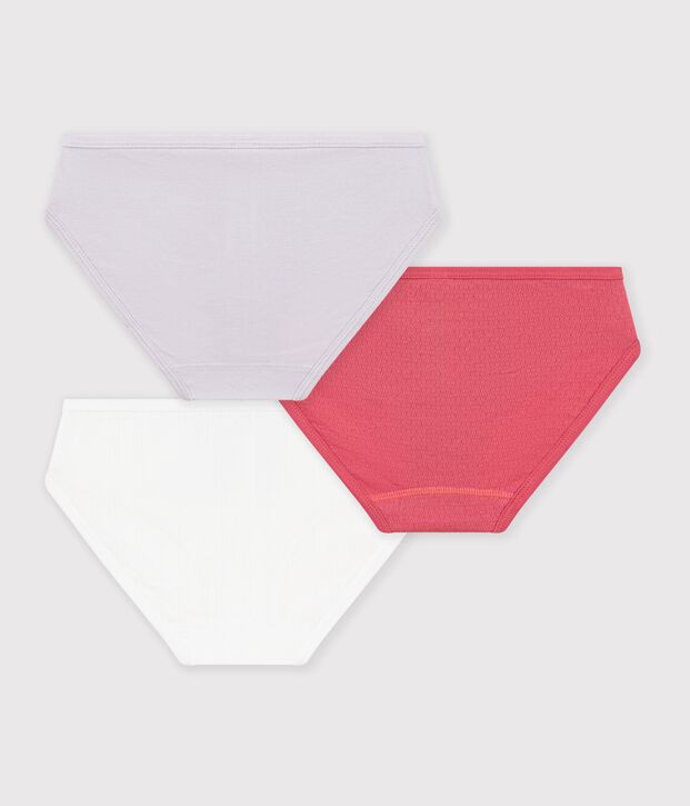 Lot de 3 culottes  en coton multicouleur