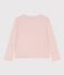 Cardigan voor meisjes in molton roze SALINE