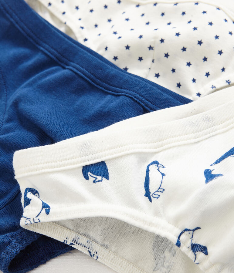 Drie slips jongens multicouleur