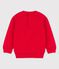 Sweatshirt en molleton bébé rouge TERKUIT