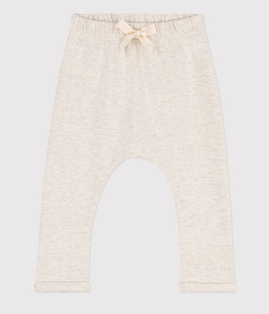 Pantalon bébé en jersey épais beige MONTELIMAR CHINE