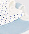 LOT DE 2 BAVOIRS BÉBÉ EN COTON variante 1