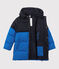 Lang meisjes/jongens donsjack blauw SMOKING/ RUISSEAU