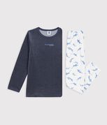 wit/blauw/multicouleur