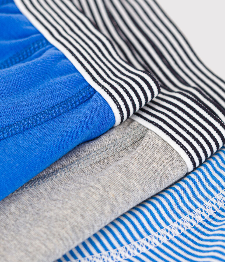 Set met drie boxershorts van katoen voor kinderen multicouleur