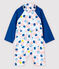 Milieuvriendelijke anti-uv-overall voor babymeisjes wit MARSHMALLOW/wit MULTICO