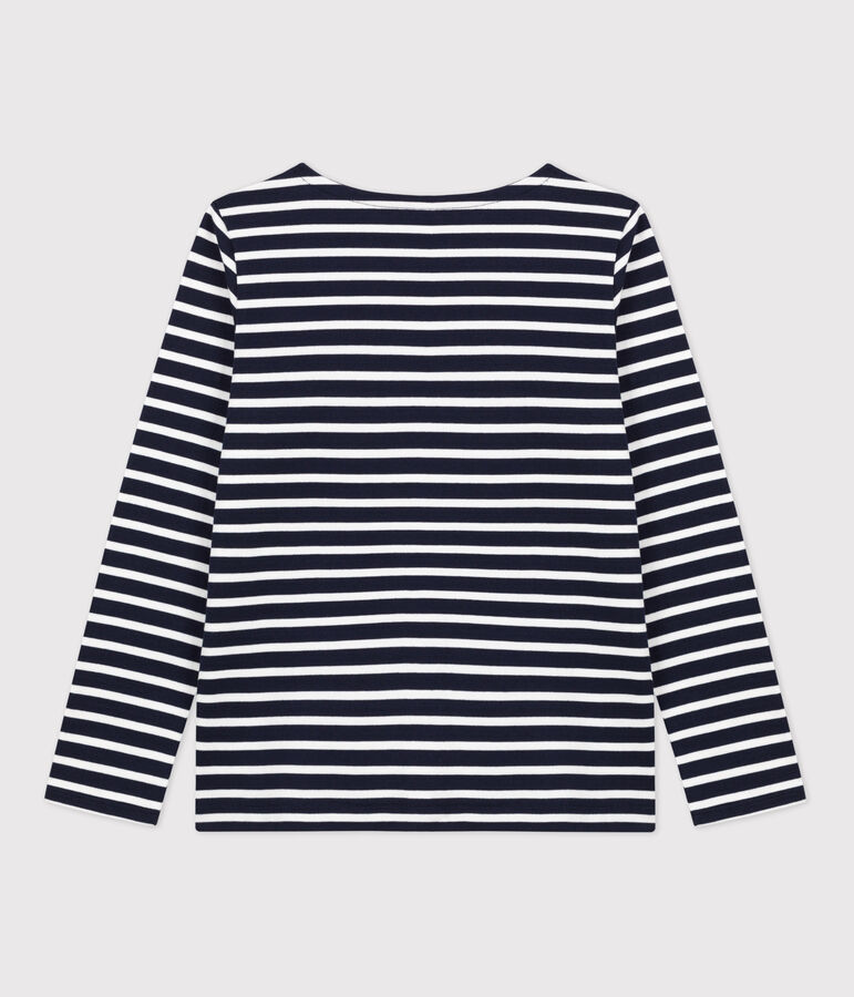 Marini&egrave;re en coton Femme bleu/blanc
