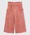 Broek van lyocell voor meisjes roze PAPAYE