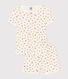 Pyjacourt orangettes coton petite fille