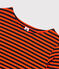 Marinière Dames t-shirt van katoen blauw SMOKING/ CAROTTE