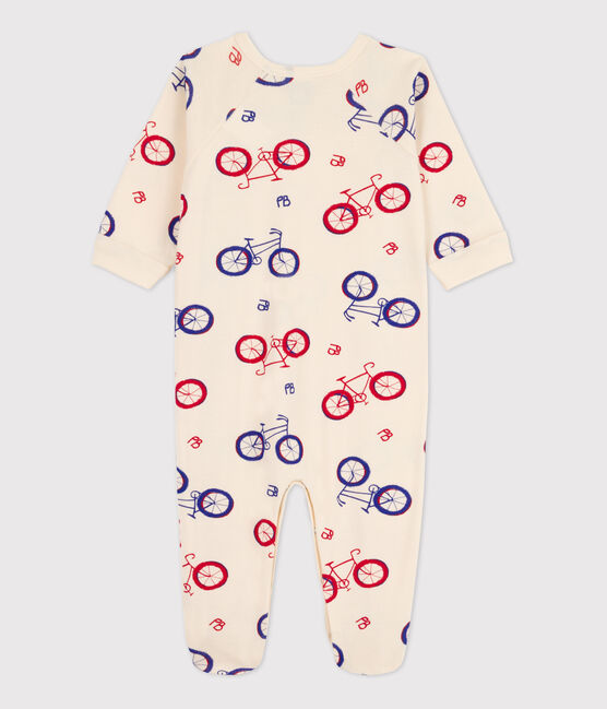 Dors-bien vélo bébé en coton blanc AVALANCHE/ MULTICO