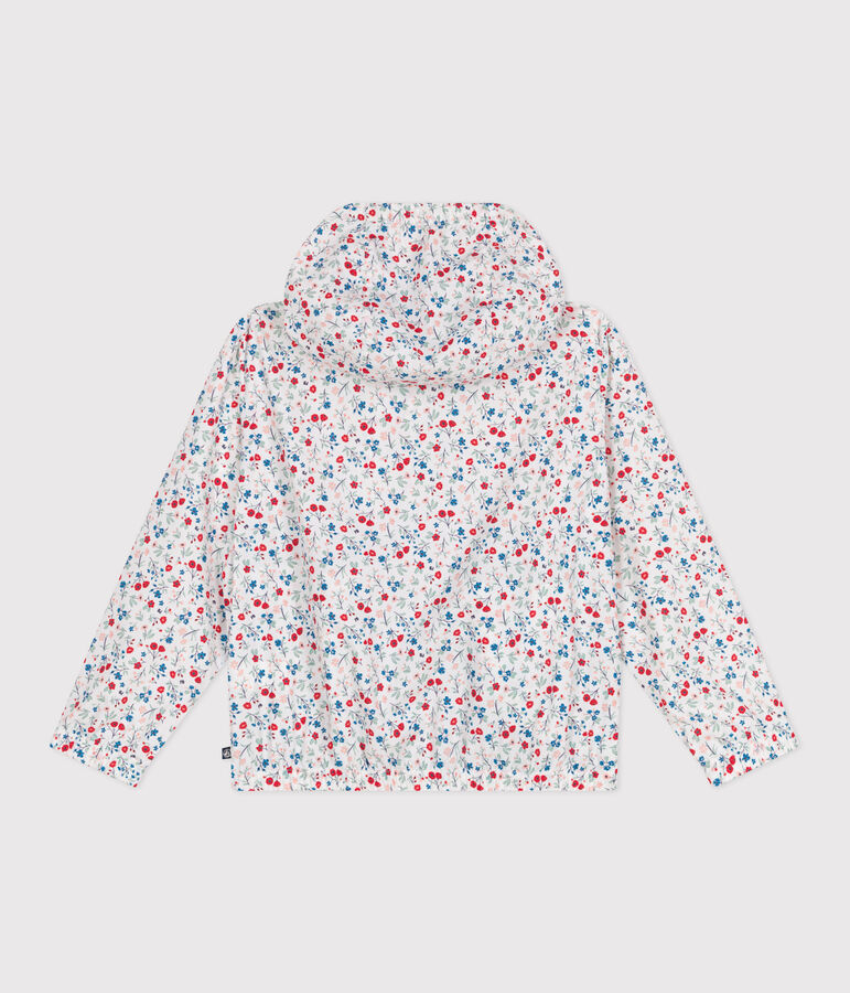 Ultralichte windstopper voor kinderen wit/multicouleur