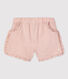 Short rayé en seercucker bio bébé
