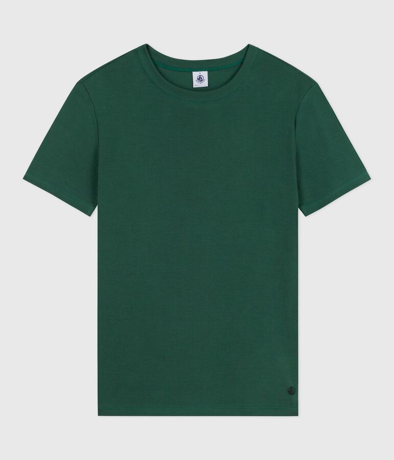 Katoenen dames-T-shirt met korte mouwen - L'Iconique groen