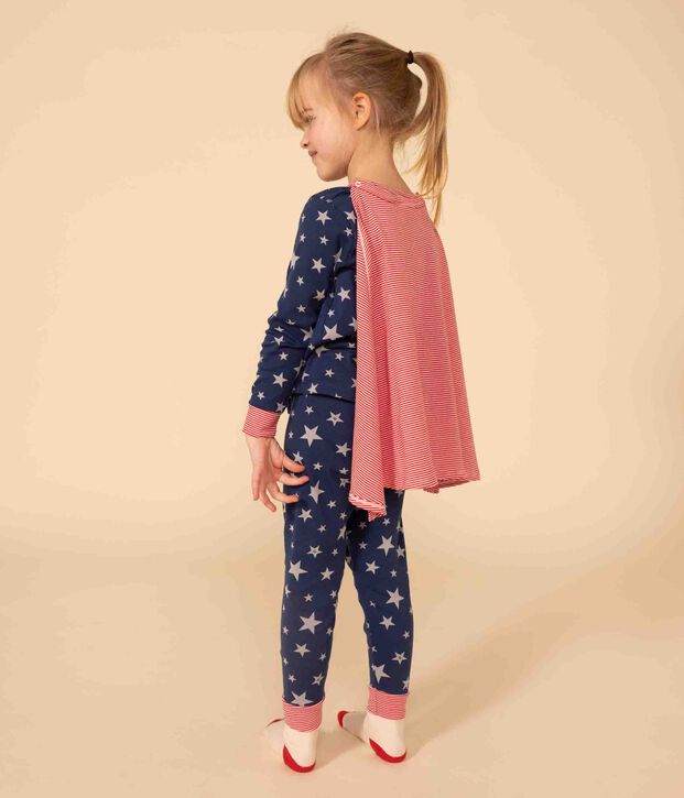 Coffret cadeau pyjama d&eacute;guisement phosphorescent en coton enfant multicouleur
