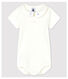 Body col brodé en coton bébé garçon