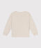 Tee-shirt manches longues en jersey flammé enfant garçon beige MONTELIMAR CHINE