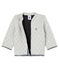 Cardigan bébé garçon en tubique matelassé gris BELUGA CHINE CN
