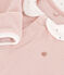Pyjama bébé en velours rose SALINE