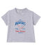 T-shirt bébé garçon sérigraphié gris POUSSIERE CHINE