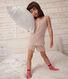 Pyjama short et débardeur uni en coton et lyocell enfant