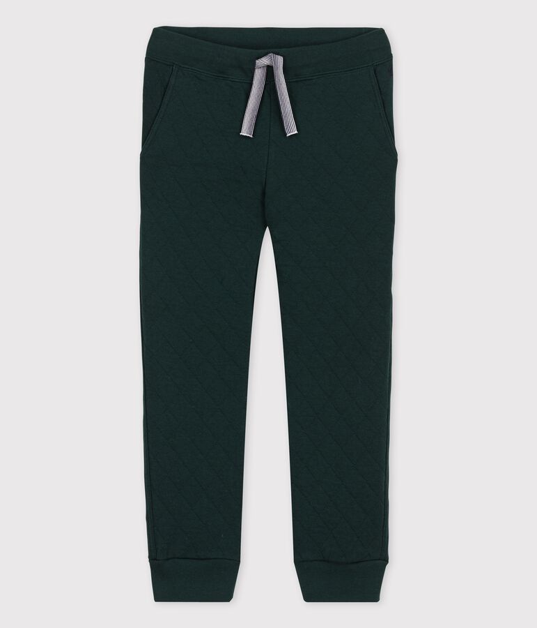 Pantalon de jogging enfant fille / gar&ccedil;on vert