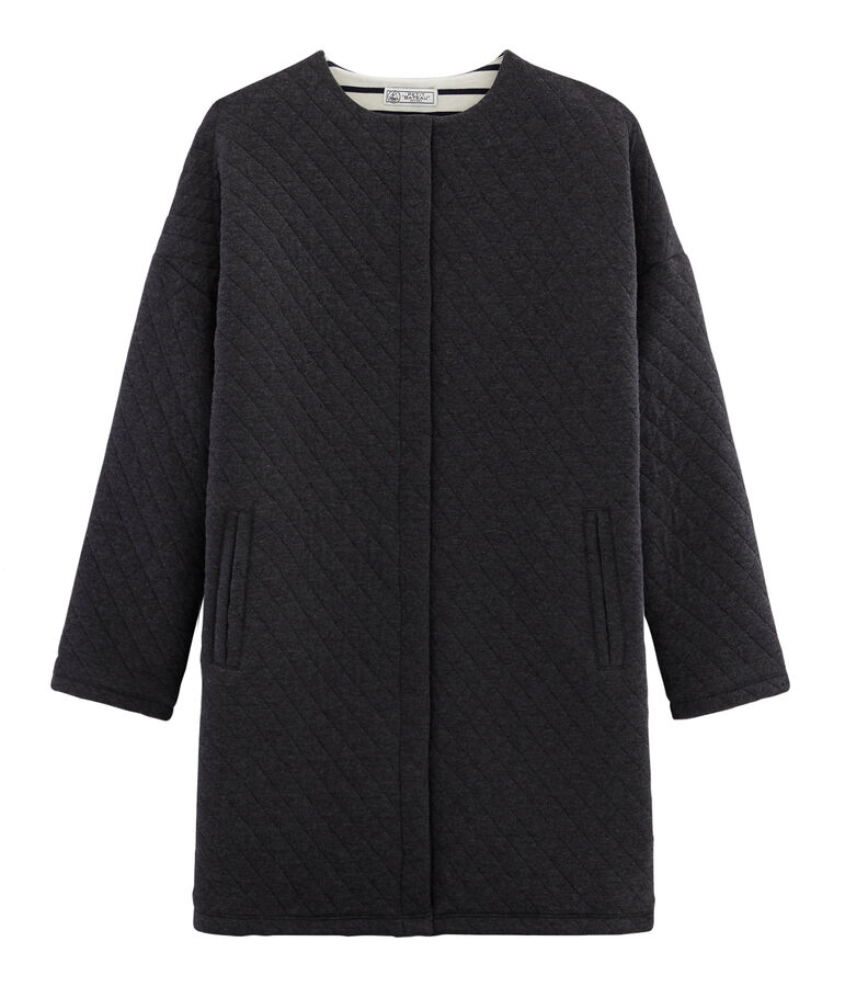 Lang tubic jasje vrouwen grijs CITY CHINE