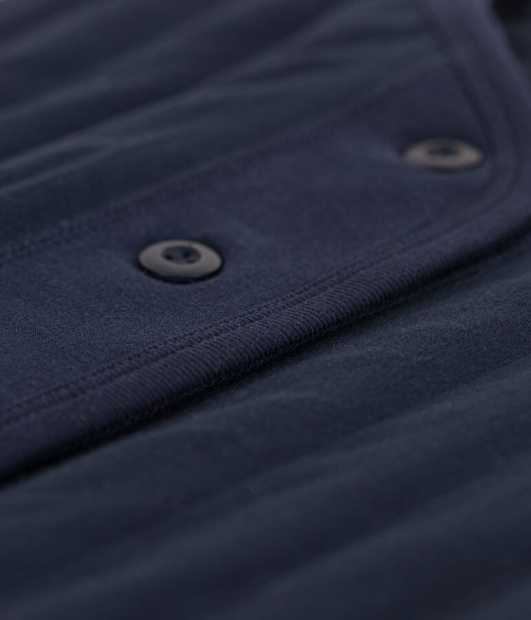 Cardigan sans manches moelleux Femme bleu