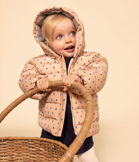 Doudoune imprimée bébé VINTAGE/ MULTICO
