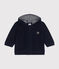 Sweatshirt bébé en polaire bleu SMOKING