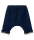 uniseks babybroek gevoerd met stof met denimeffect