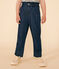 Rechte broek in licht denim voor meisjes blauw DENIM