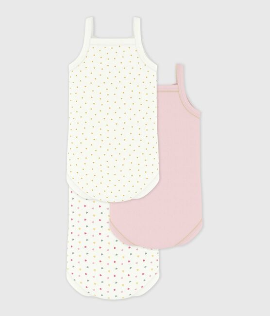 Lot de bodies bretelles en coton bébé variante 1