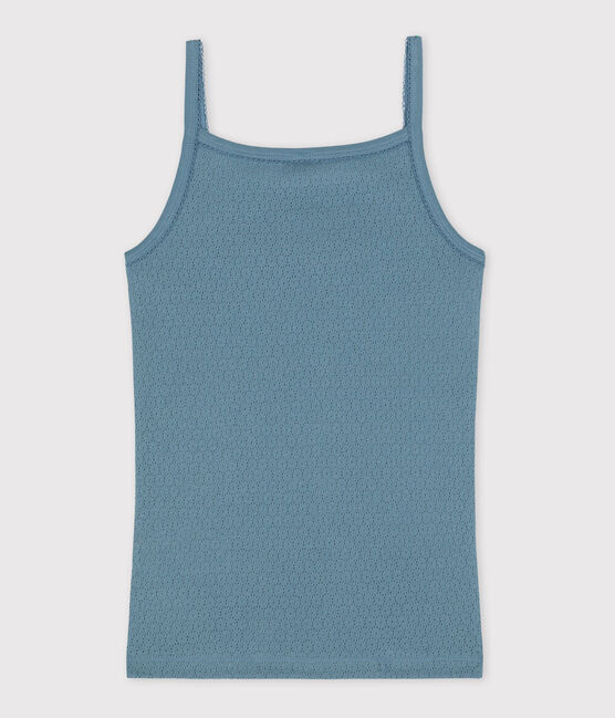 Chemise à bretelles L'ICONIQUE en coton Femme bleu ROVER