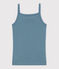 Chemise à bretelles L'ICONIQUE en coton Femme bleu ROVER