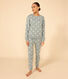 Pyjama cœur femme en coton