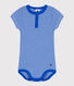 Body manches courtes bébé rayé milleraies en coton