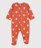 Slaappakje voor baby's in molton  BRANDY/ AVALANCHE