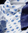 Ensemble bébé garçon 3 pièces bleu CHALOUPE/blanc ECUME/ PERSE