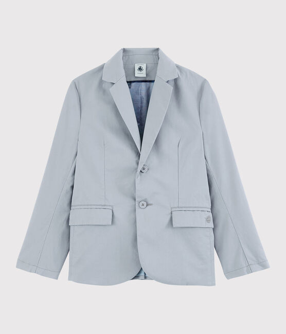 Jasje voor jongens van fris twill grijs CONCRETE