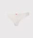 Meisjesslip in stretchjersey met dessin