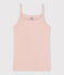 L'ICONIQUE, katoenen damesshirt met bandjes roze SALINE