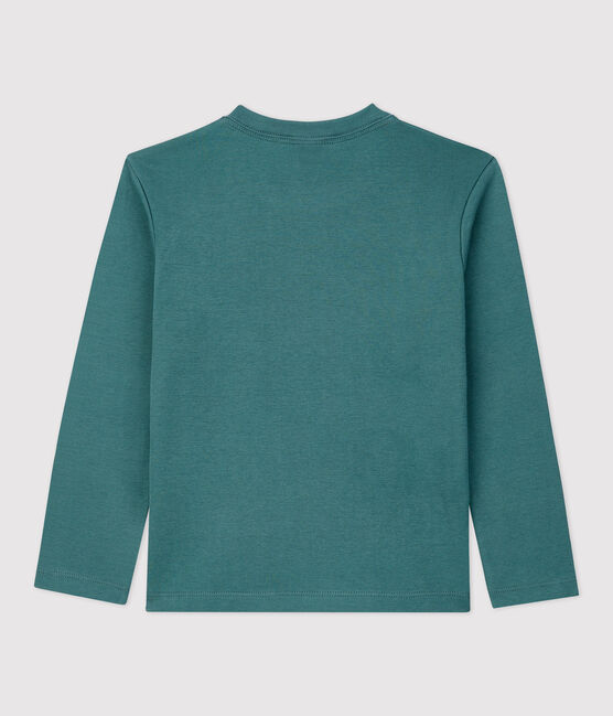 T-shirt in biokatoen voor jongens/meisjes groen BRUT
