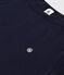 Tee-shirt Femme Iconique col amiral en coton bleu marine