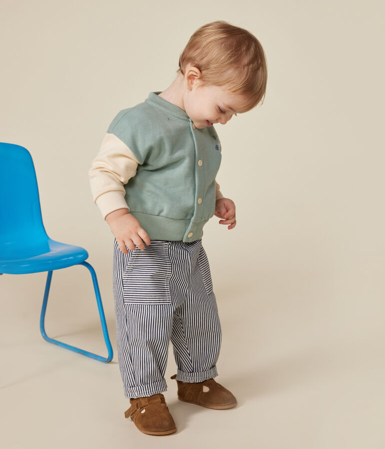 Baseballjasje in fleece voor baby's PAUL/ AVALANCHE