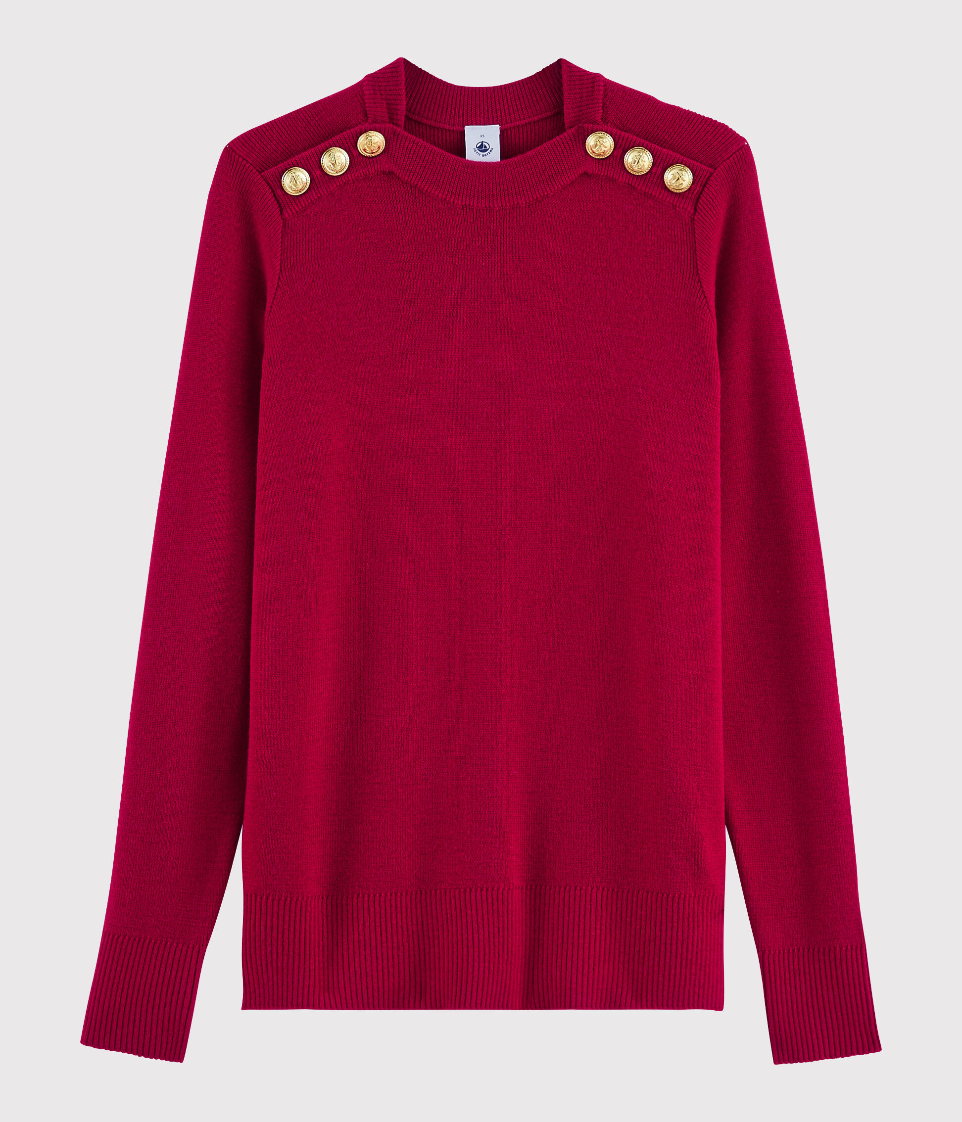 Pull petit top bateau femme