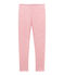 Meisjeslegging in wol/katoen roze CHEEK/wit MARSHMALLOW
