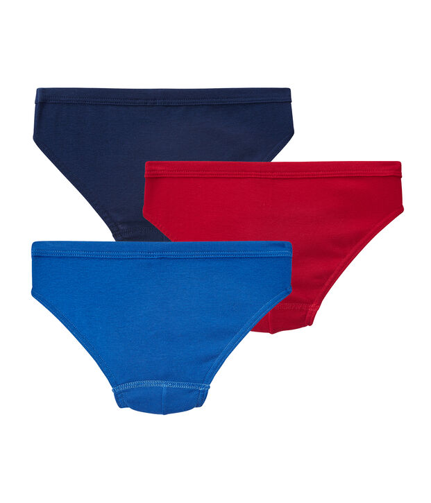 Lot de 3 slips gar&ccedil;on blanc