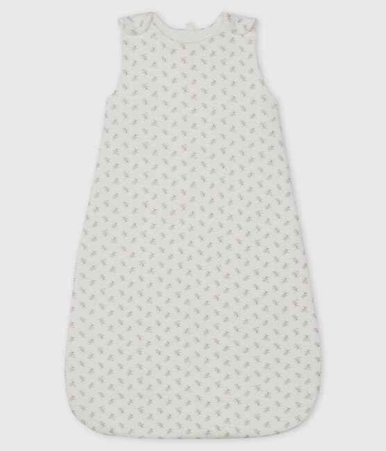 Gigoteuse bébé en côte blanc MARSHMALLOW/blanc MULTICO