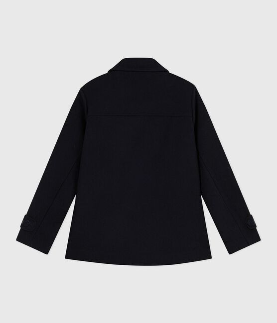 Caban femme en draps de laine bleu SMOKING